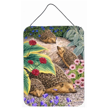 Carolines Treasures Hedgehogs Wall and Door Hanging Prints ASA2072DS1216